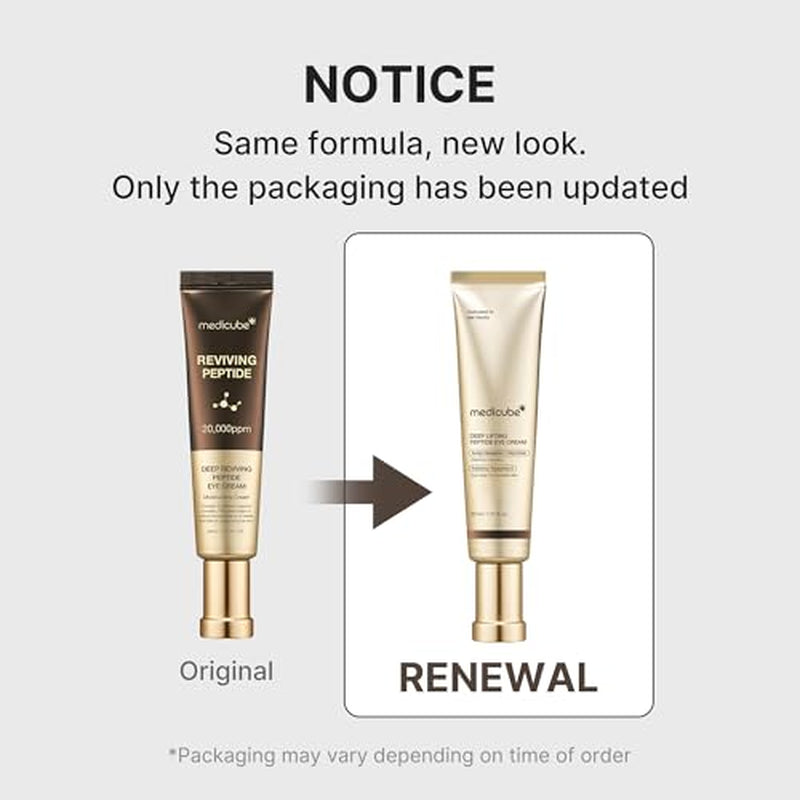 Eye Serum Duo for Firmer-Looking Skin: PDRN Peptide Serum and Deep Reviving Peptide Eye Cream | Korean Skincare, Gifts for Women, Skin Care Set