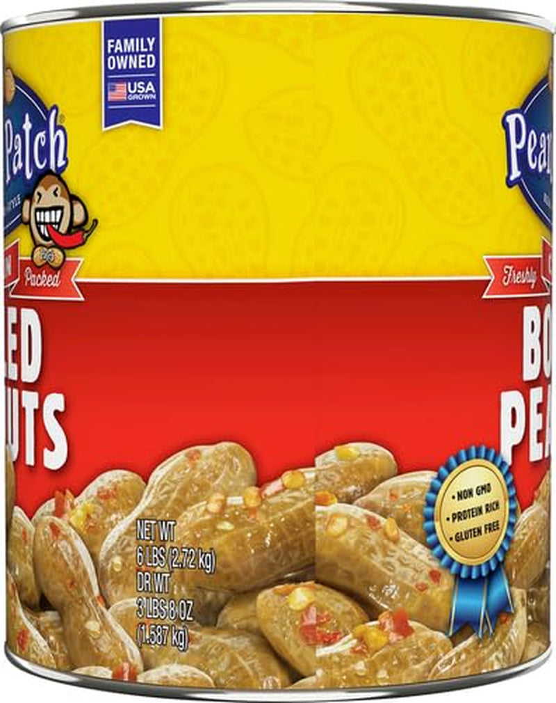Green Cajun Boiled Peanuts - 6Lb