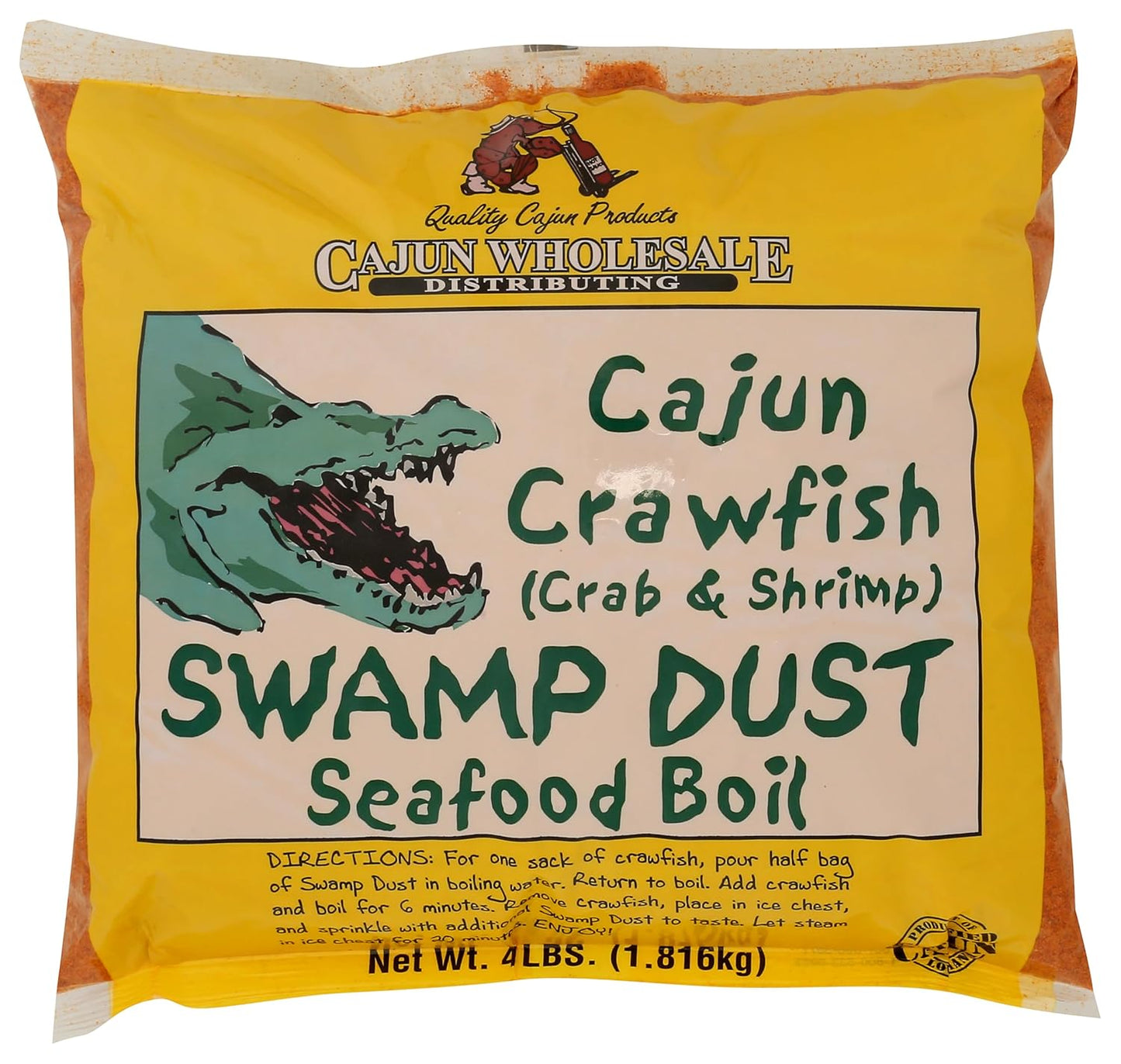 Cajun Crawfish (Crab & Shrimp)  4LB