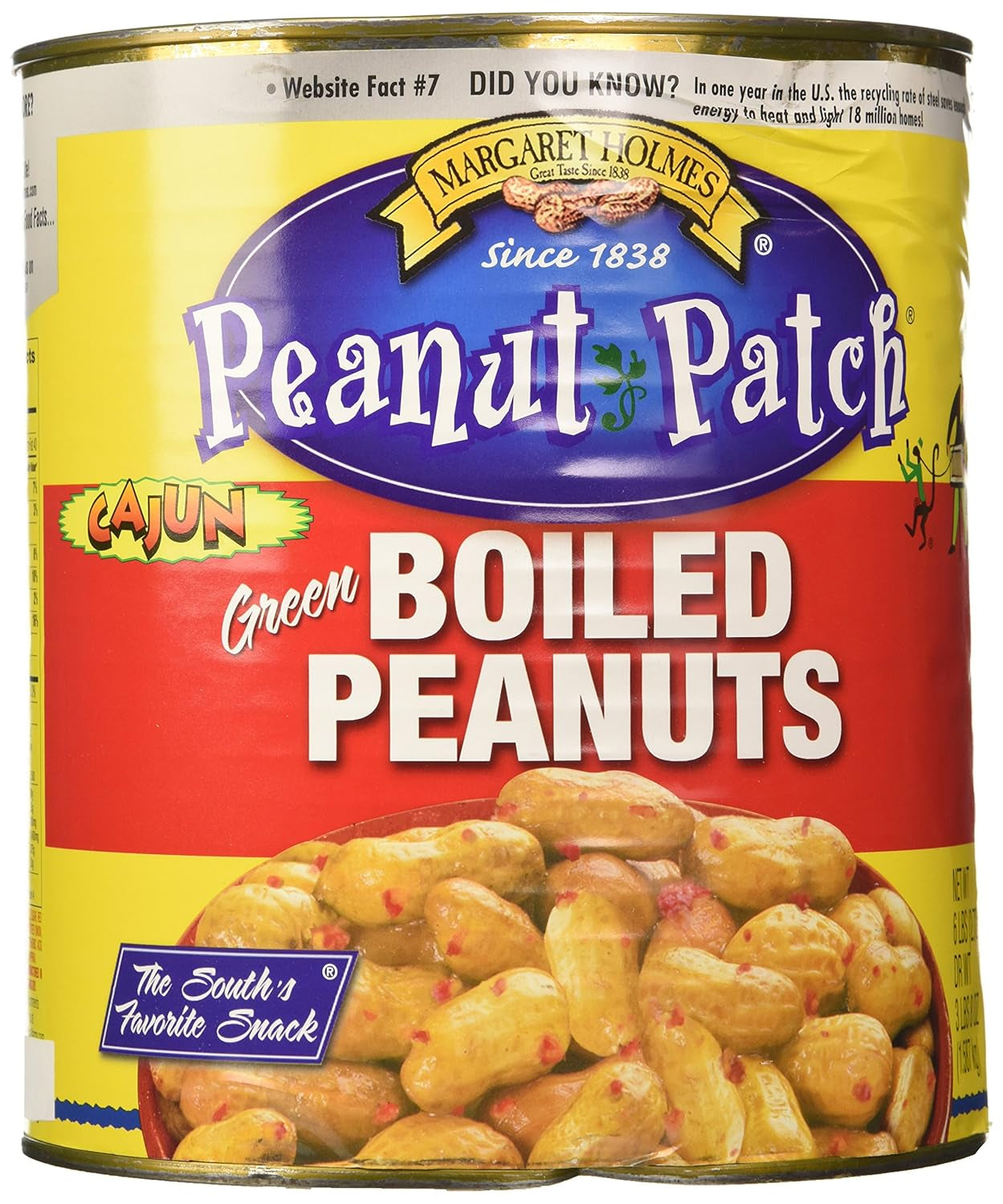 Green Cajun Boiled Peanuts - 6Lb