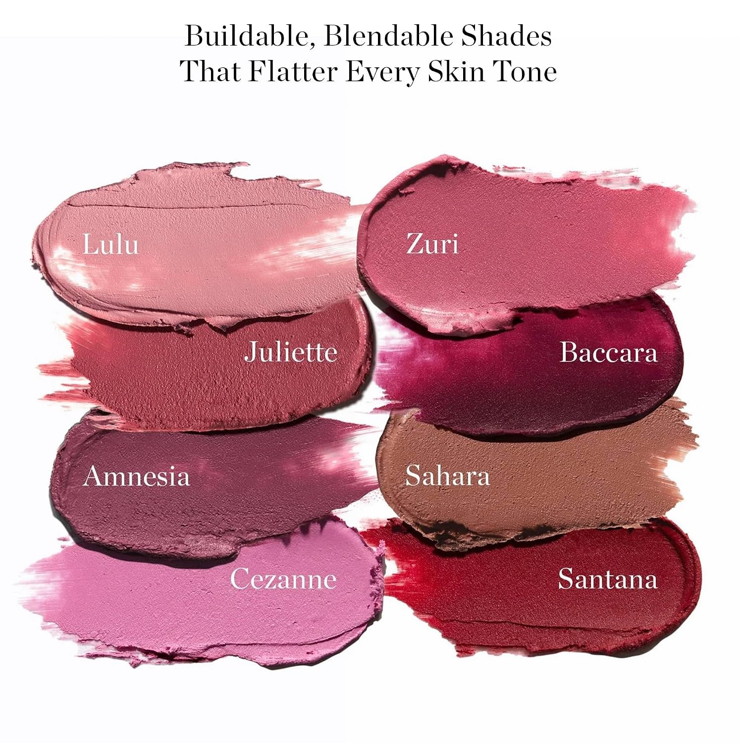 Full Bloom Sculpted Lipstick (Lulu - White Pink) - Long Lasting Organic Lipstick with Jojoba Oil & Micro Hyaluronic Acid - 70% Organic Ingredients & Made in USA