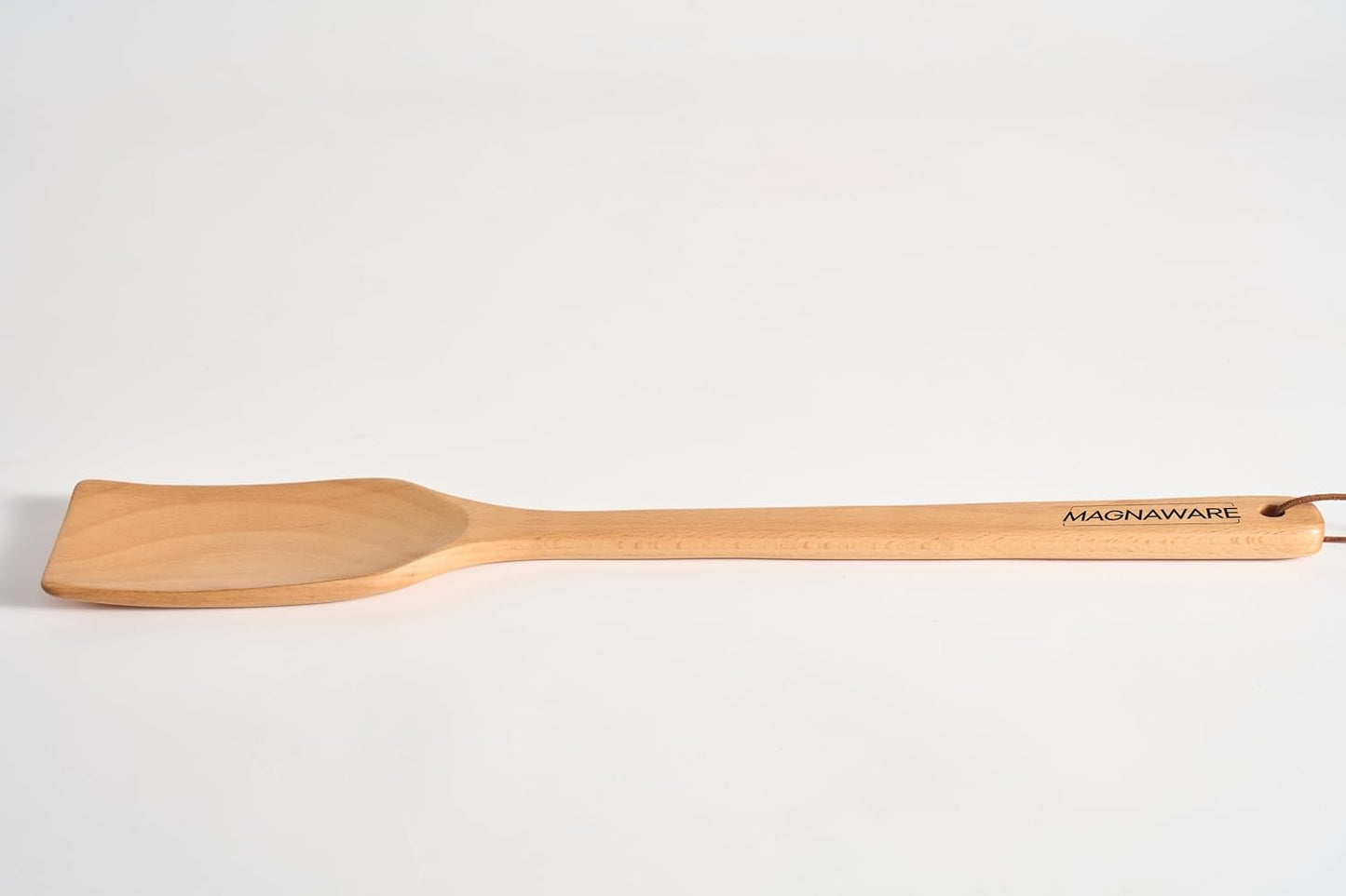 Extra Long Wooden Spatula - 18-Inch Heavy Duty Stir Paddle for Cooking in Big Pots - Big Cooking Spoon for Cajun, Brewing, Grill, Mixing, Stirring - Solid Natural Hard Wood Large Spatula