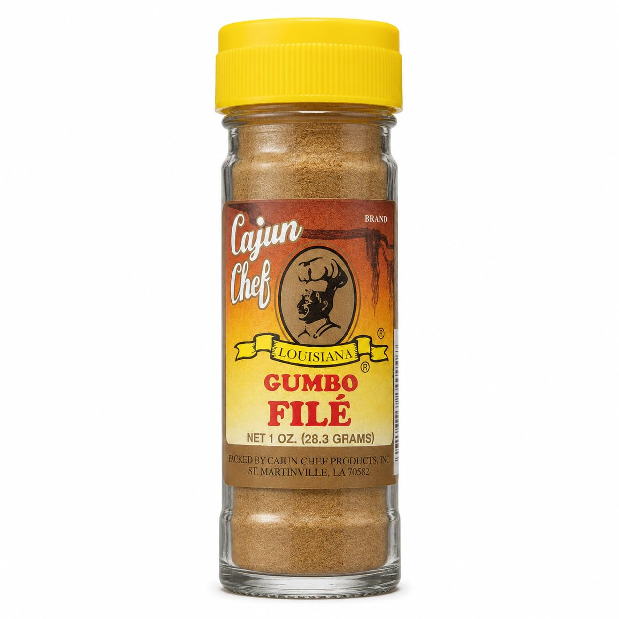 Gumbo File Powder 1 Oz, Ground Sassafras Leaves for Authentic Louisiana Gumbo, Cajun and Creole Seasoning for Soups, Stews, Jambalaya and Etouffee