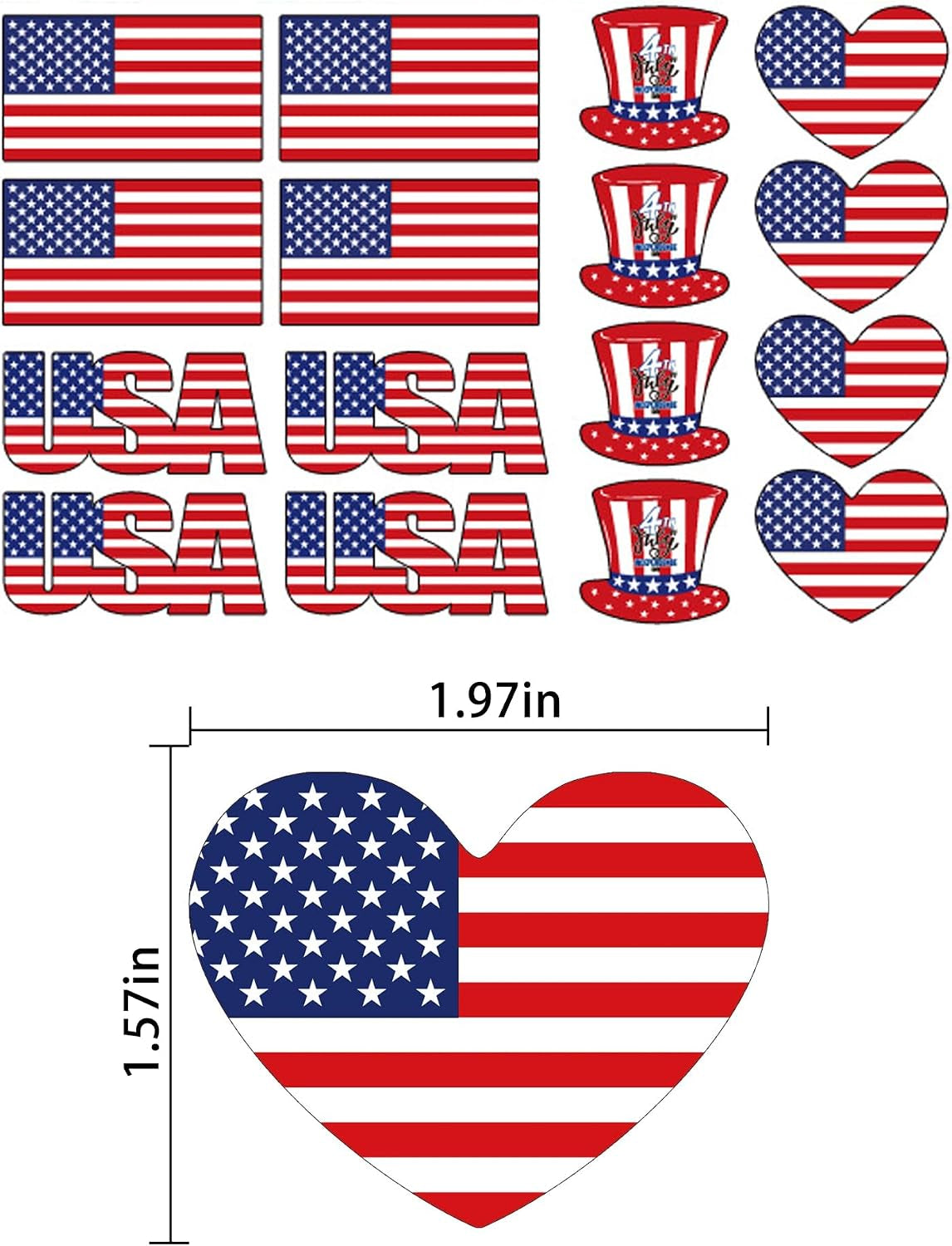 5PCS 4Th of July American Flag Cape Costume USA Patriotic Cape with Headband and Glasses American Flag Cloak, Independence Day Halloween Party Accessories for Men Women Blue