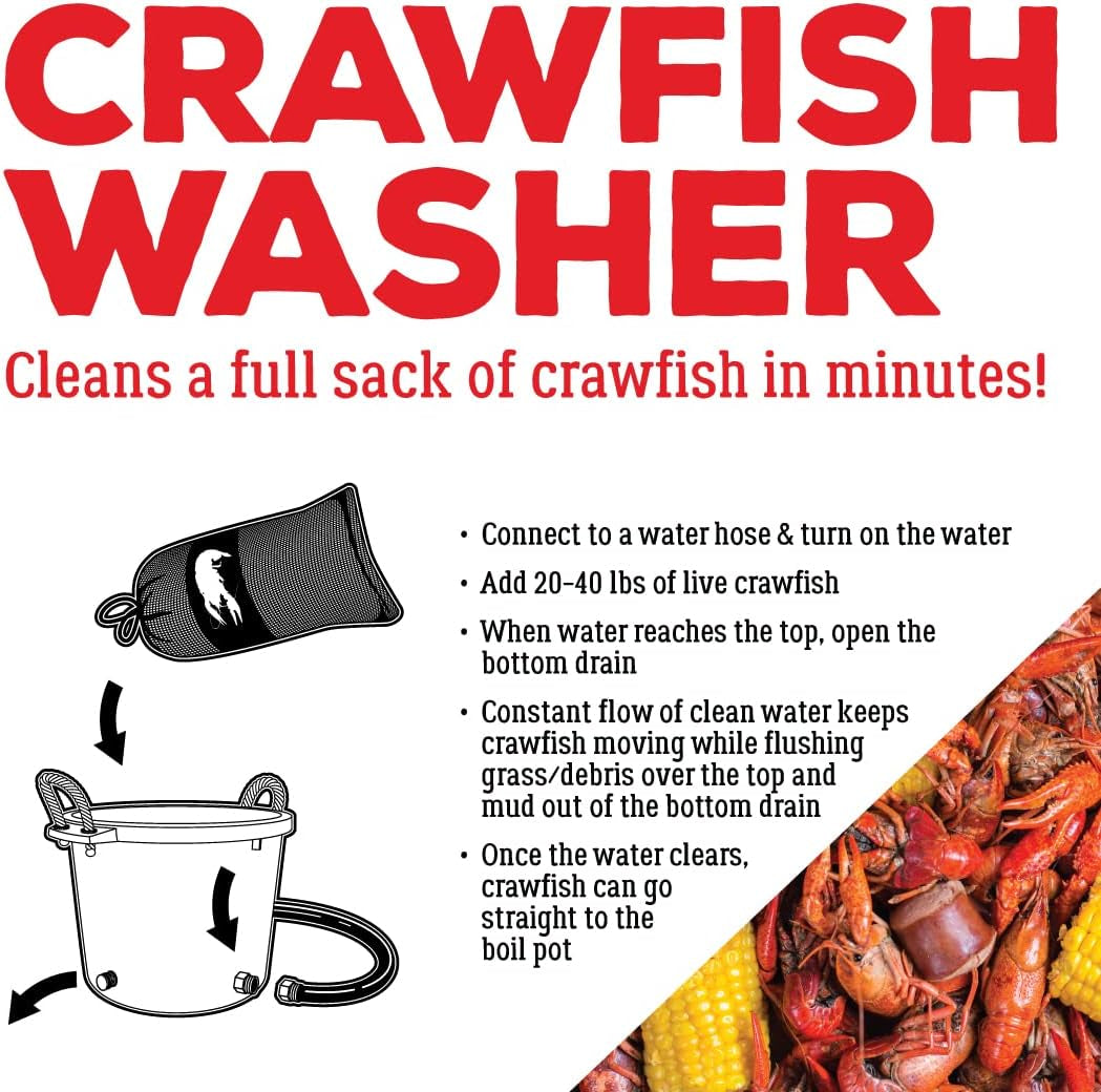Cowboy'S 70 Qt Red Crawfish Washer