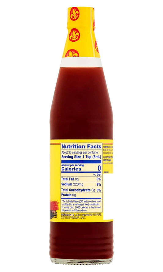 Louisiana Brand Hot Sauce, Hotter Hot Sauce (6 Fl Oz (Pack of 6))