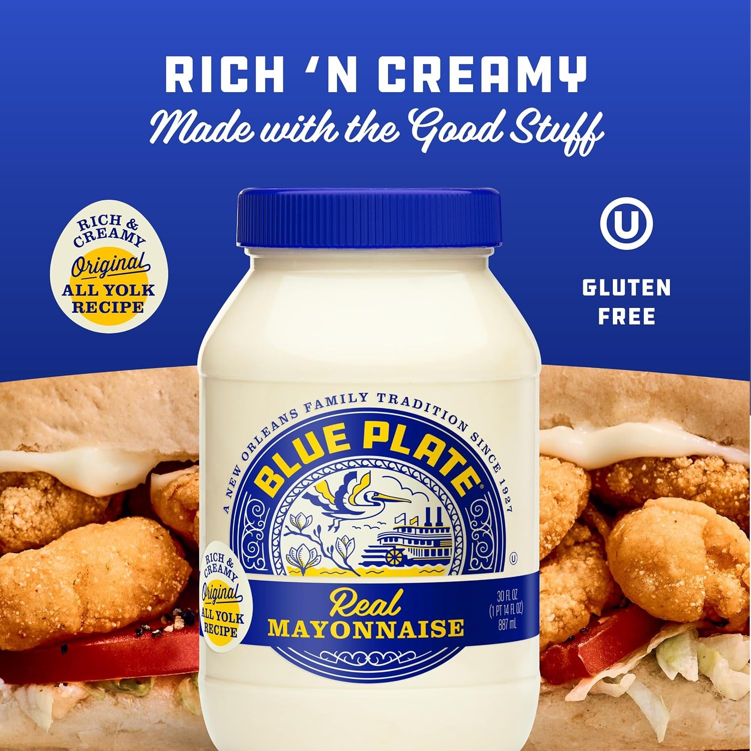 Mayonnaise Sandwich Spread, 16 Ounce Jar (Pack of 1)