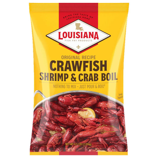 Crawfish, Shrimp & Crab Boil Seasoning Mix, 4.5 Lb Bag – Dry Powder Seasoning, Ready to Use