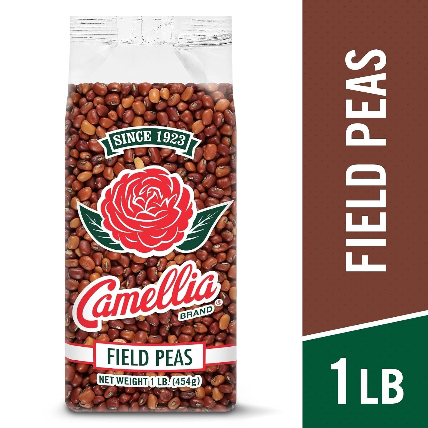 Dried Field Peas – Premium Southern Peas for Hoppin’ John, Soups, Stews, Salads, and Casseroles – Non-Gmo, Gluten-Free, High Protein & Fiber, Vegan and Vegetarian Friendly , 1 Pound (Pack of 2)