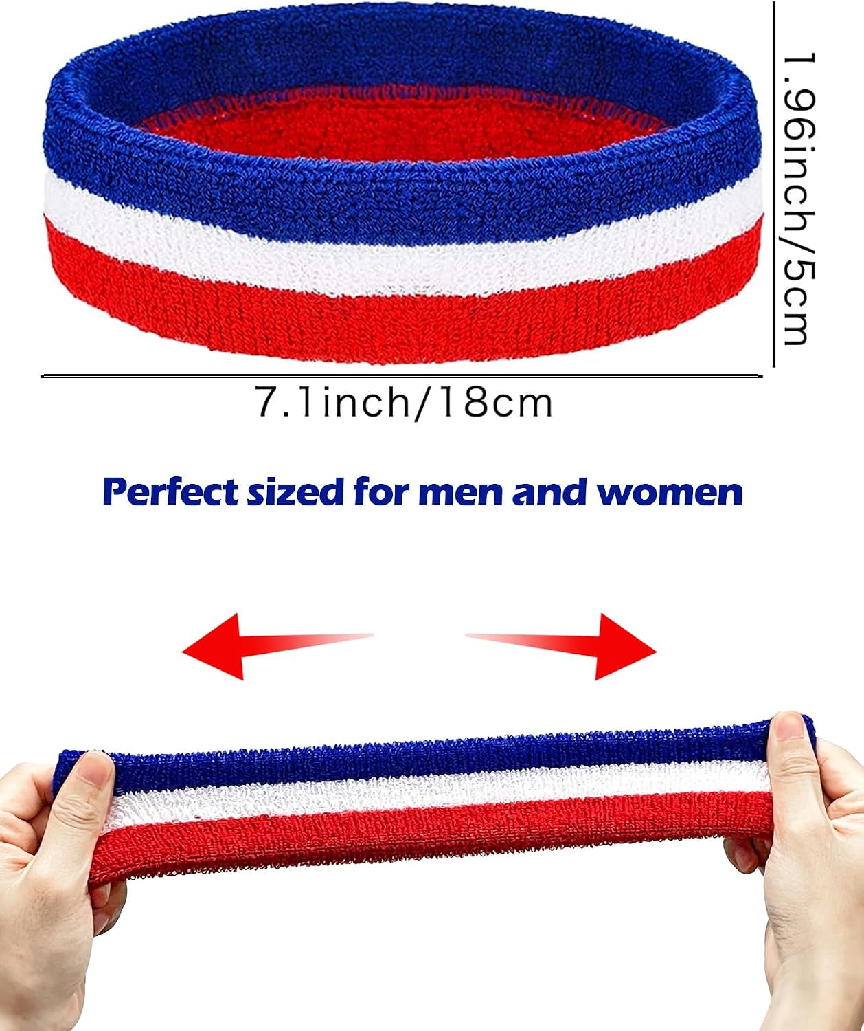 5PCS 4Th of July American Flag Cape Costume USA Patriotic Cape with Headband and Glasses American Flag Cloak, Independence Day Halloween Party Accessories for Men Women Blue