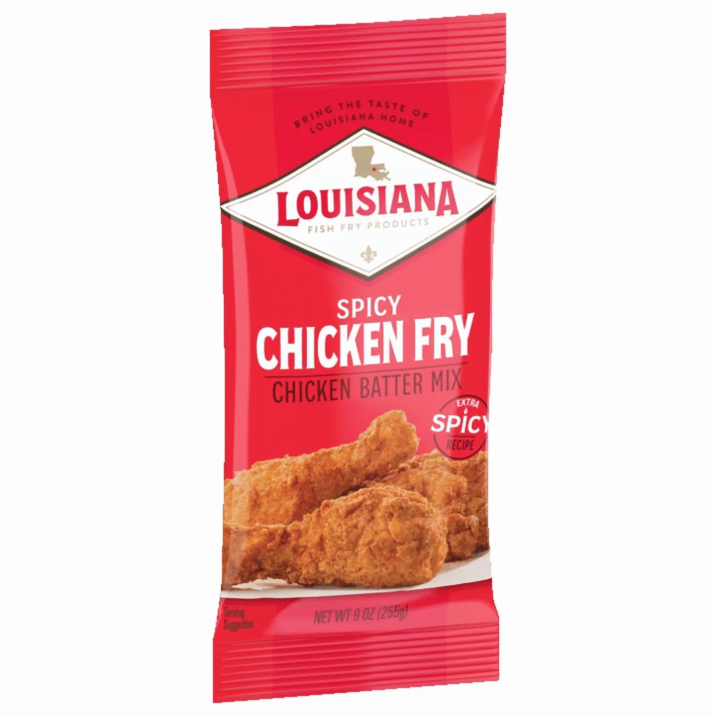 Crispy Spicy Chicken Fry Coating Powder Mix, 9 Oz Bag