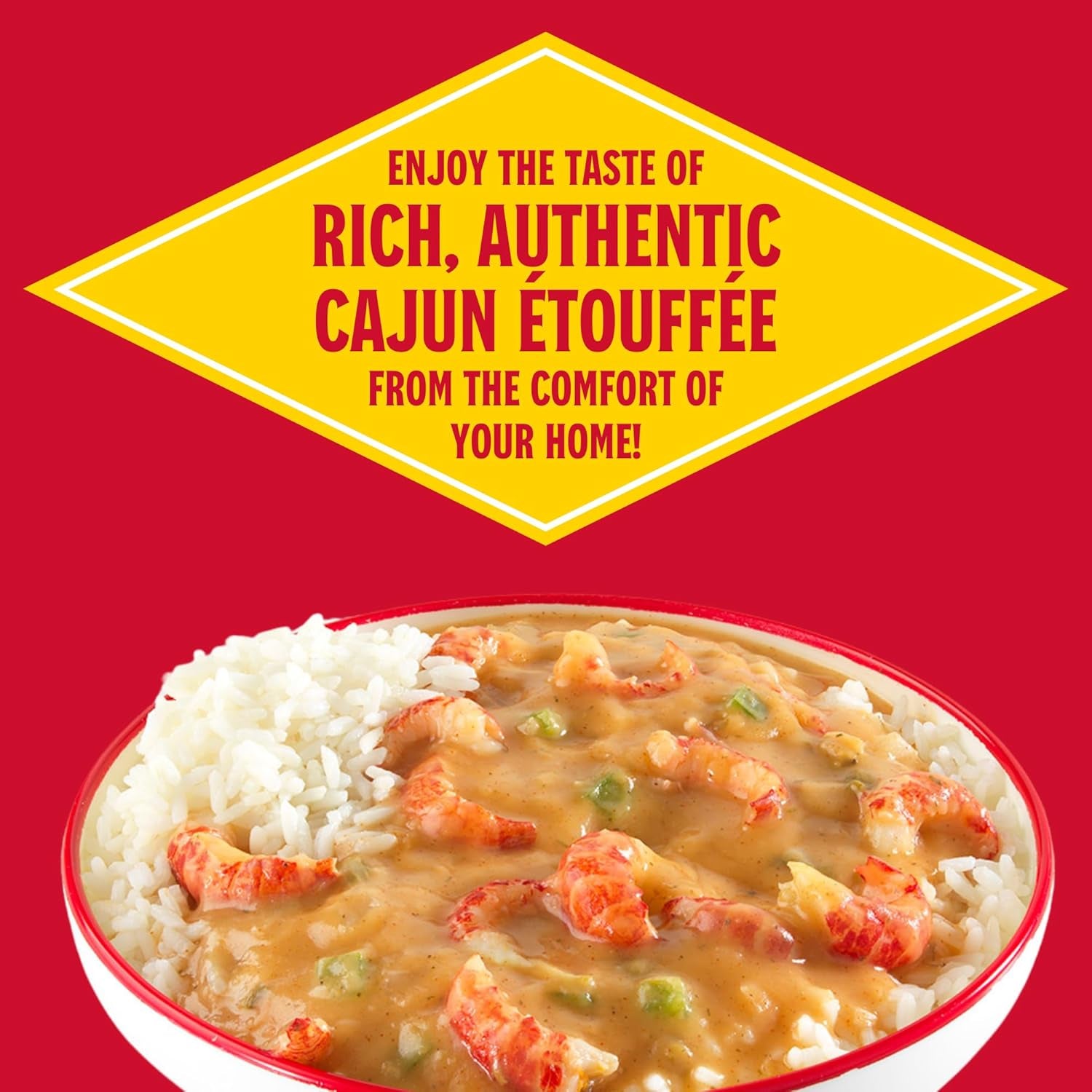 Louisiana Fish Fry Cajun Etouffee Base 2.65 Oz. - Authentic Cajun Etouffee Mix with Onions, Bell Peppers, Celery & Spices - Easy to Prepare Delicious Etouffee at Home