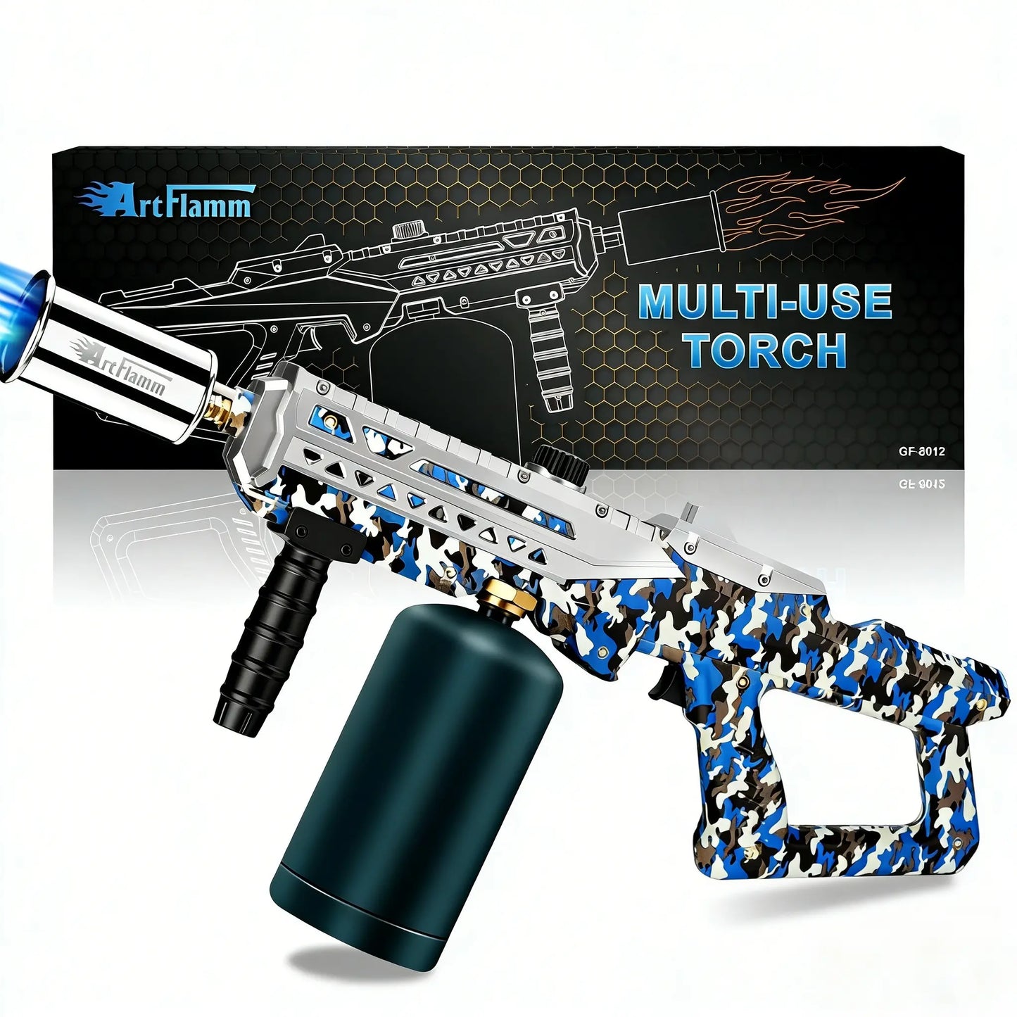 【Fathersdaygift】Artflamm Powerful Propane Torch , Multi-Use Torch with Adjustable Flame, Blow Torch for Campfire, Fire Pit Starter, Fun Gift (Propane Tank Not Included) Fathersdaygift