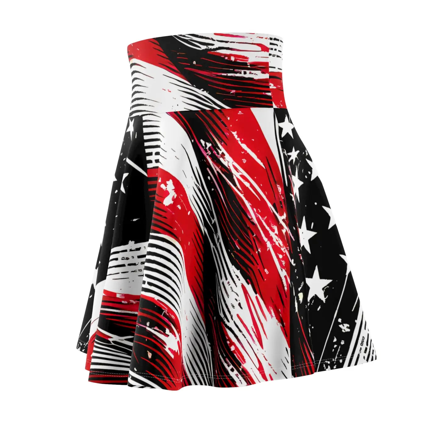 American Flag Skater Skirt – Patriotic Style - Dipaliz